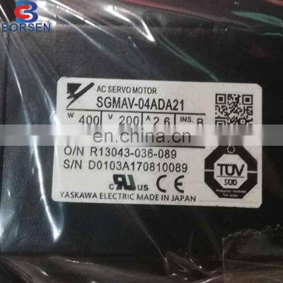 Original New Japan AC Servo Motor Price 400W Yaskawa SGMAV-04ADA21 SGMAV-04ADA61 photo-3