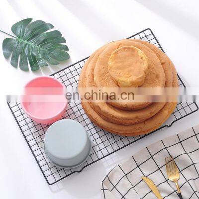 Non-stick Quick Release Tool for Baking Round Cake Pan Silicone Cheesecake Mold photo-5