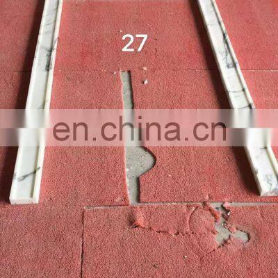 Customized Door Surround Statuario Architrave Villa Exetrior Marble Architrave photo-5