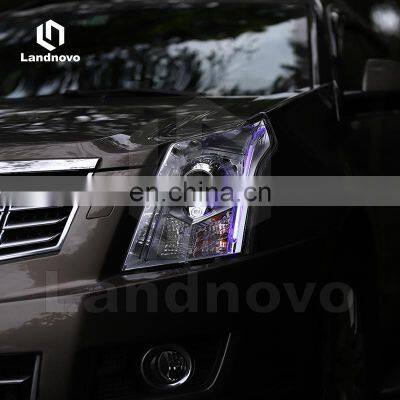 Landnovo Car Led Head Light Lamp For Cadillac SRX 2010-2015 Assembly Upgrade Front Led Light Headlight Headlamp