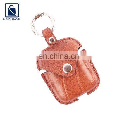 Bulk Quantity Manufacturer of High Quality Hot Selling Elegant Design Nickle Fitting Genuine Leather Airtag Key Chain photo-3