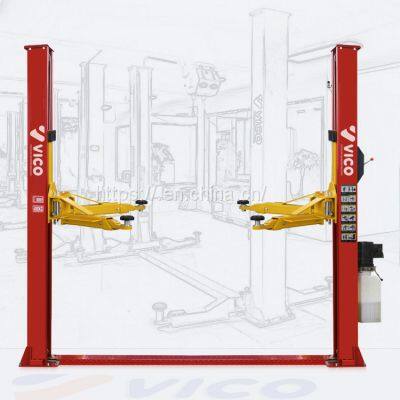 4 Ton One Side Release Two Post Hydraulic Car Lift With CE Certificate V-LZW-A-2140