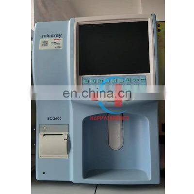 used Mindray bc2600 mindray hematology analyzer laboratory blood testing machine