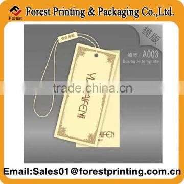 custom hang tags/hang tag elastic loops/hang tags with string with high quality                        
                                                Quality Choice