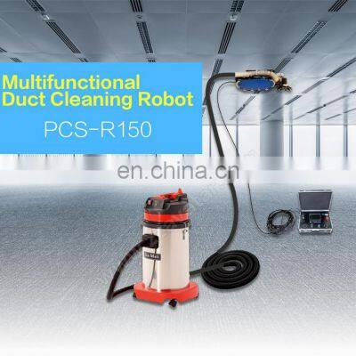 Professional Manufacturer Directly Sell PCS-R150 ac Duct Cleaning Machine Hvac Duct Cleaning Robot Pipe Cleaner Machine photo-2