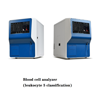 Blood analyzers for hospital laboratory use