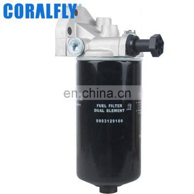 CORALFLY OEM/ODM 8983129180 8982394641 MMH80990 YA00033486 8-98312918-0 Diesel Engine Fuel Filter Base Housing Seat