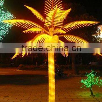 LED artificial palm tree/the palm tree with lighting