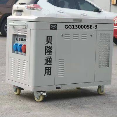 10kw three phase  380v silent gasoline generator Rato R670D engine