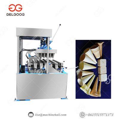 Comercial Waffle Cup Cone Rolling Making Machine Ice Cream Cone Roll Baking Production Line Wafer Biscuit Stick Machine