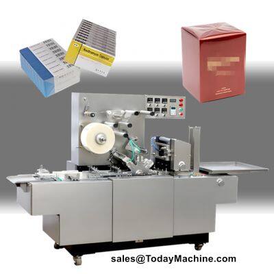 Automatic 3D Transparent Film Wrapping Machine For Perfume Chocolate Gift Box