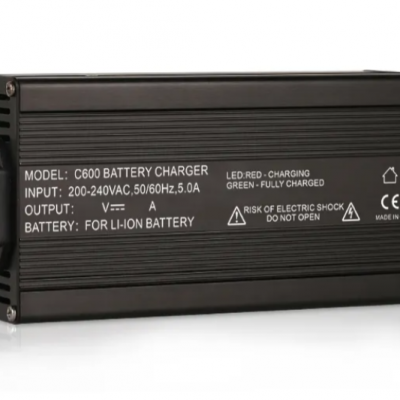 Portable Golf Cart Battery Charger for Electric Vehicles - Compact & Efficient