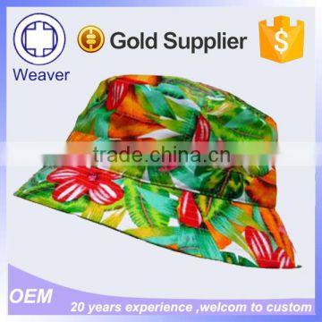 2015 Hot Sale Cool Green Tie Dyed Fashion Custom Bucket Hat