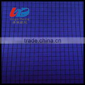 Polyester Yarn Dyed Rib Stop Fabric With PU/PVC Coating For Bags/Tent /Umbrella /Rain Coat/Jacket Using photo-3