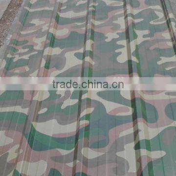 Camouflage Profiled Steel Sheets From China Factory Zhongjie photo-2