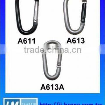 Plastic carabiner or bag hanging hooks