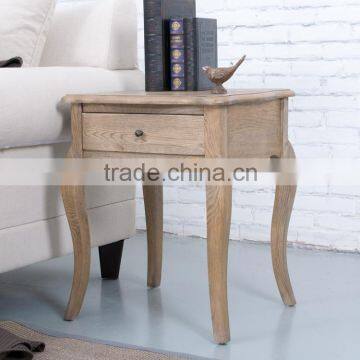 BT-1501 Cheap Antique Furniture French Solid Wood Bedside Table