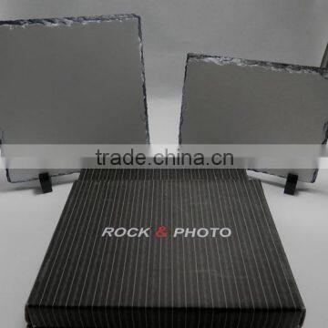 Custom Gifts Sublimation Natural rock painting\ karma stone \Sublimation Photo Slate