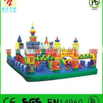 large inflatable amusement park for kids