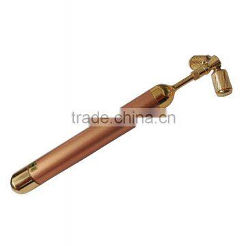 Handheld Y Shape Solar Energy Face Massager Trade Assurance Supplier Face Massager Machine 24k Gold Bar photo-3