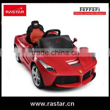 Rastar shopping toy LaFerrari Ferrari licenced ride on car toy