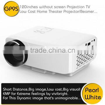 1080P 1.07 Billion True Color HD Mini Portable Size 800 Lumens LED Projector Home Theater Projector