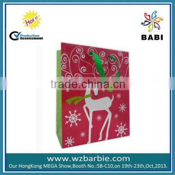 giraffe gift xmas paper bags