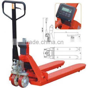 Pallet truck scale