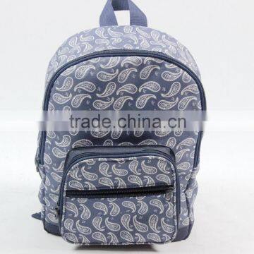 Wholesale Colorful High Quality School Bag Canvas Backpack For Children