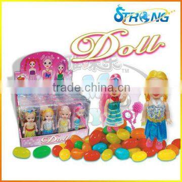 Small Plastic Doll Toy for Girls candy toy