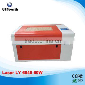 2015 new version LY CO2 laser wood engraving cutting machine 6040,Manual/Electric Table control mode