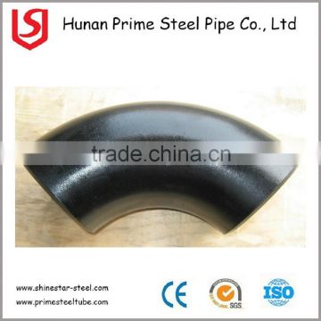 High pressure 90 degree carbon steel pipe elbow 3 inch for gas pipe