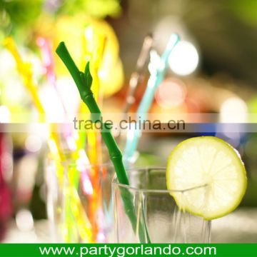 210mm plastic bamboo decoration swizzle cocktail drinking sticks