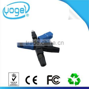 FTTH China Supply Splice Embeded Optial Fiber sc apc Fast Connector