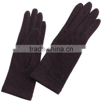 beaded lady winter gloves