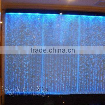 Customized Shape Modern Acrylic Bubble Water Wall Supplier's Choice photo-6