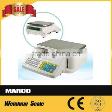 Barcode Types Digital Weight Scale rs 232 Electronic Scale With Label Printer photo-3