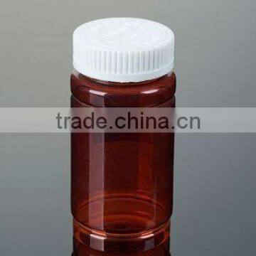 Brown pharmaceutical bottle and Pill plastic packing bottle capsule container