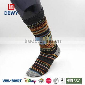 2015 Fashion Knee High Cotton Stripe Sock in Hot Sale!