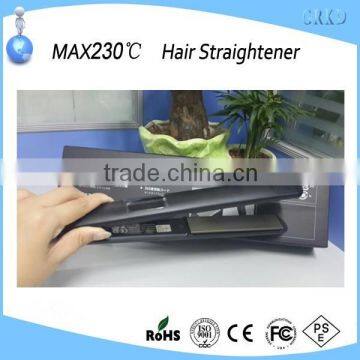 Professional ceramic hair straightener for beauty