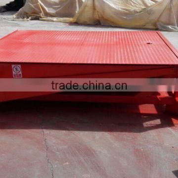 2015 hot sale container unloading dock ramp steel trailer ramp with CE