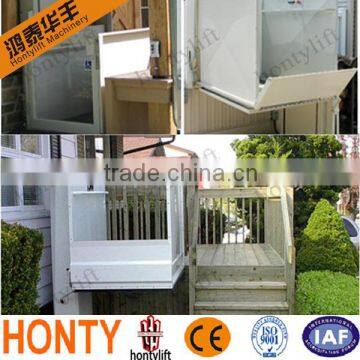 6m HONTY new wheelchair platform lift for disabled people or elder people