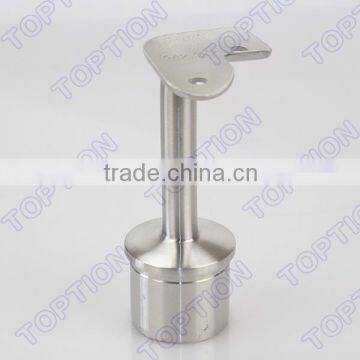 Stainless Steel Handrail Balustrade Round Post Support Round Corner Handrail Bracket photo-2