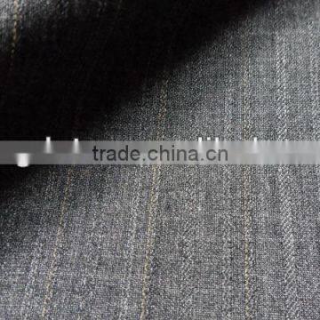 viscose and polyester stripe coat pant men suit
