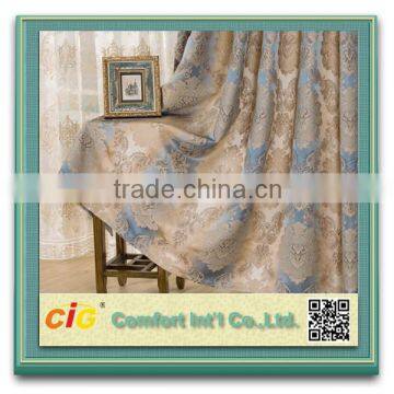 Fashion New Design Pattern Embroider Curtain Fabric