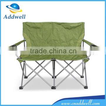 Outdoor portable double seat beach folding chair                        
                                                Quality Choice