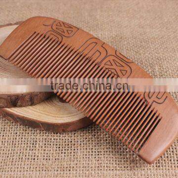 Mohogany wooden comb whosale