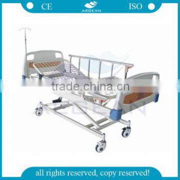 Golden supplier from China AG-BM105 CE ISO 3 function adjustable electric used hospital 3 crank bed