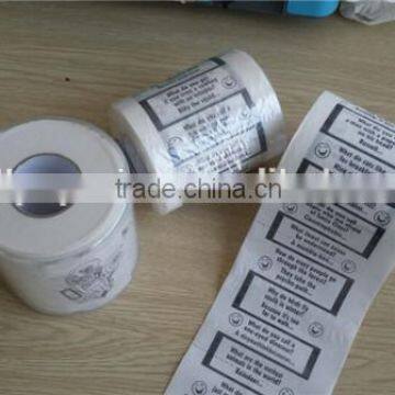 10*10cm Customed Toilet Paper Printed photo-5