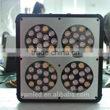 Touch screen led aquarium light for marine reef growth